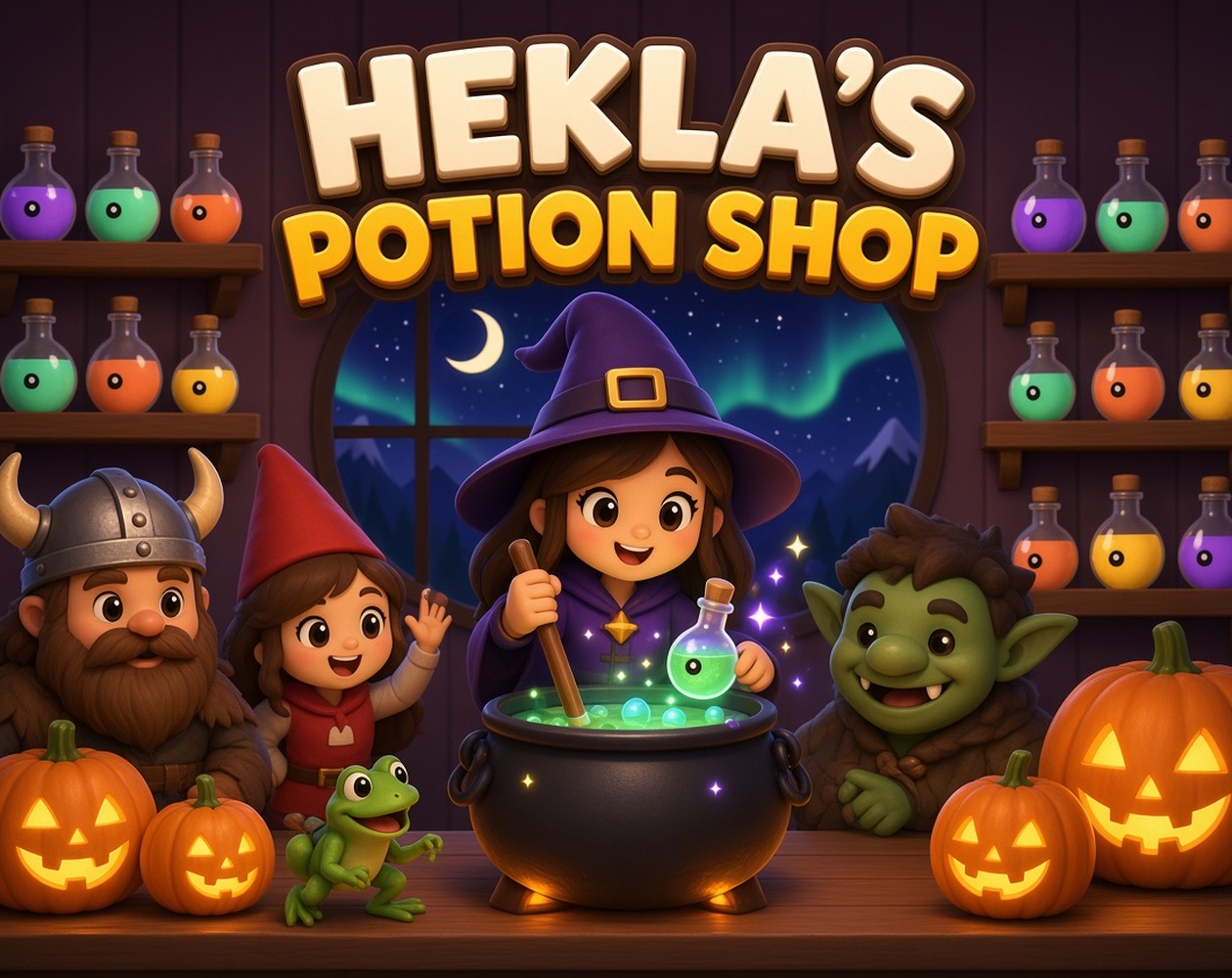 Hekla's Potion Shop cover art